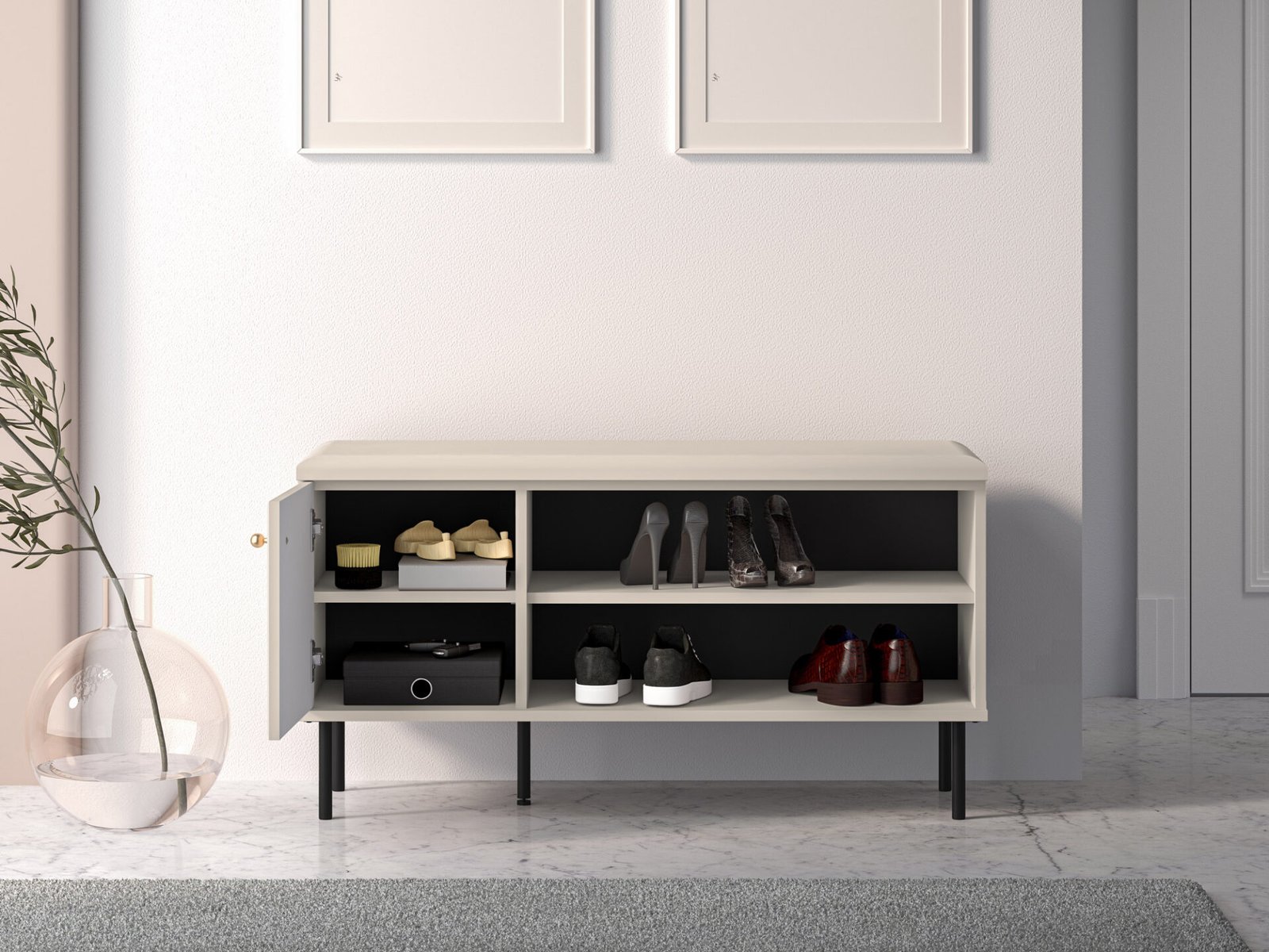Sophie 15 cashmere - 1D cabinet - Image 4