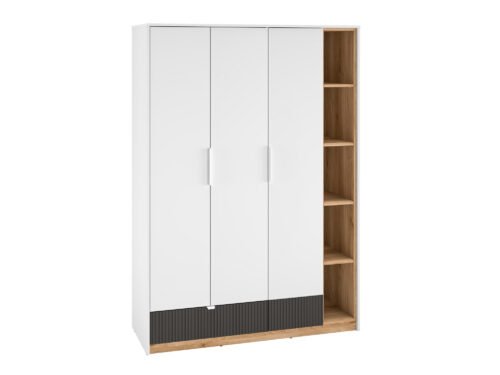 Torino 01 Alpine white/Castello honey/matte graphite – Wardrobe