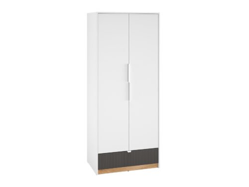 Torino 02 Alpine white/Castello honey/matte graphite – Wardrobe