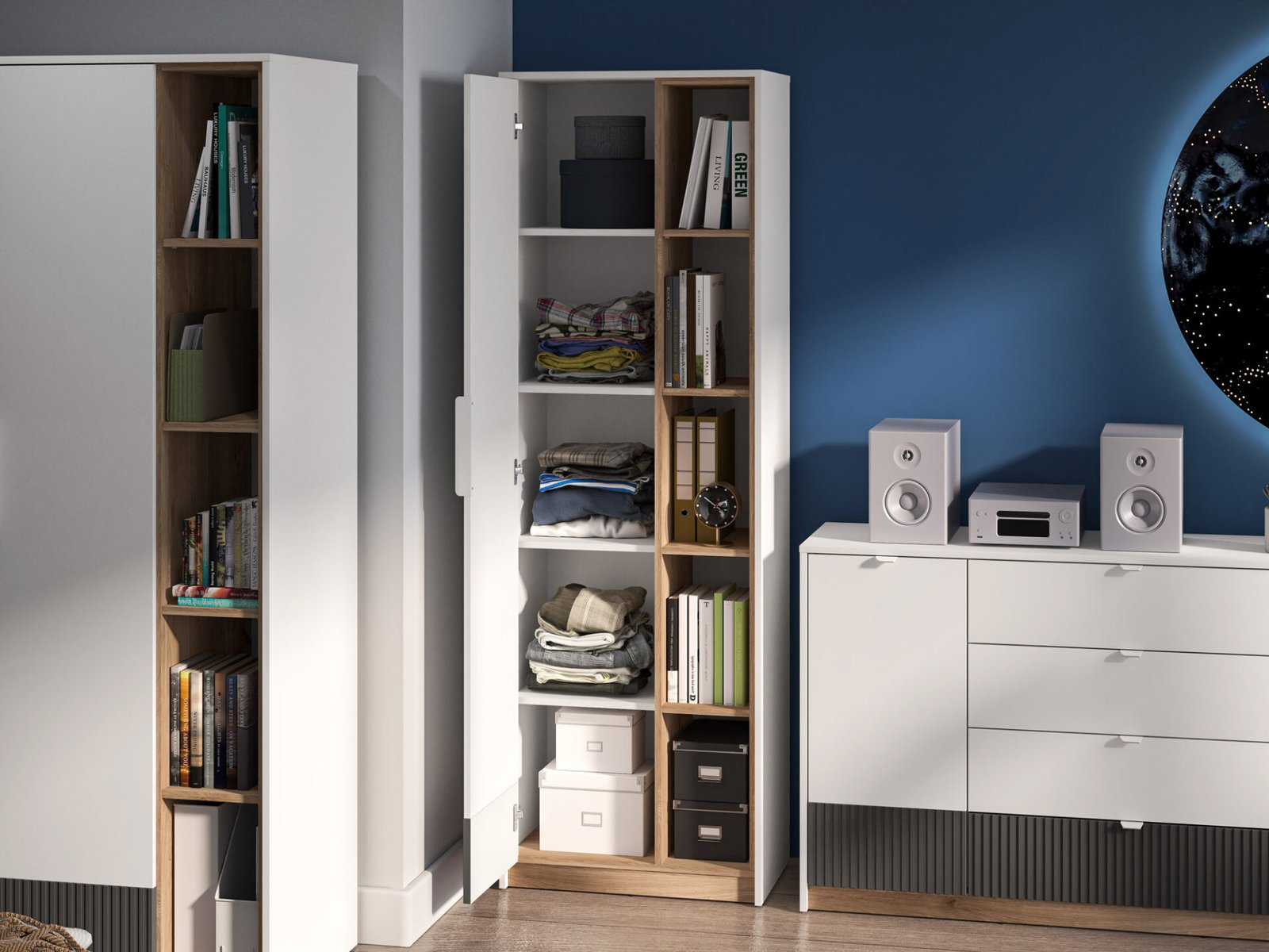 Torino 04 Alpine white/Castello honey/matte graphite - Shelf - Image 5