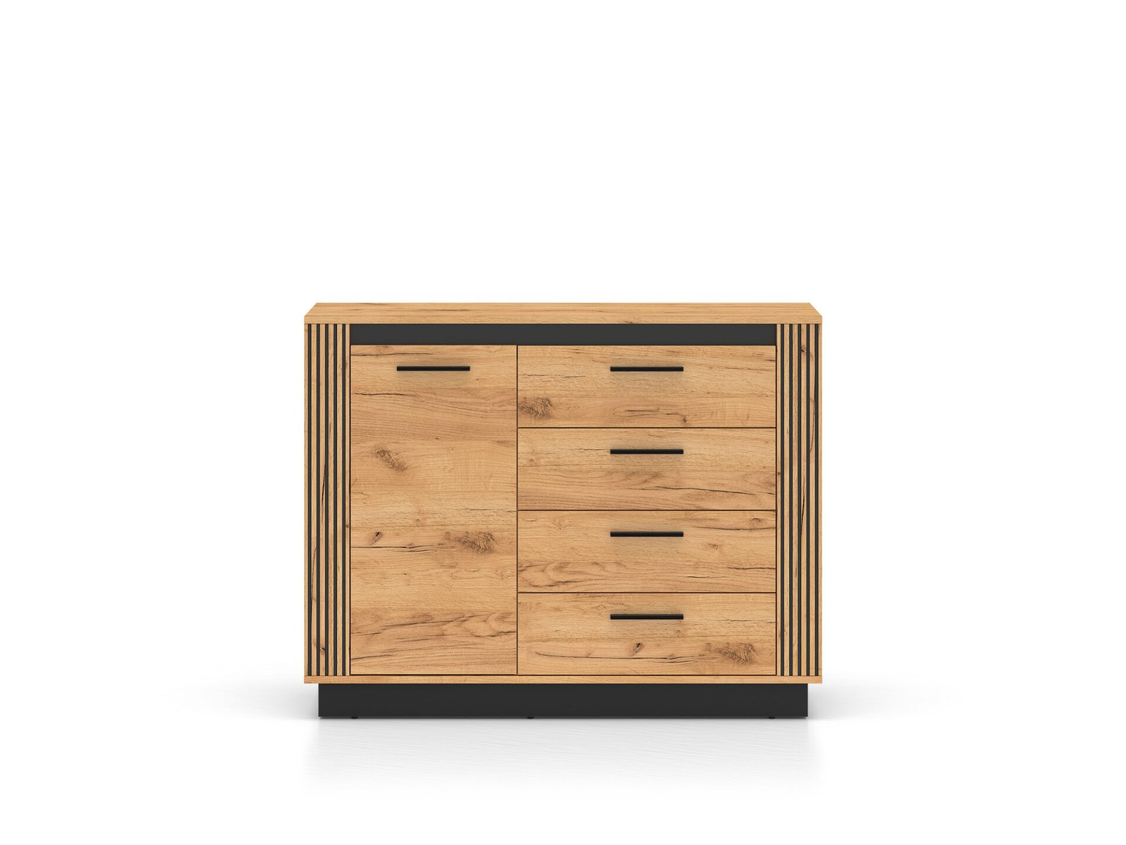 URSO 07 craft gold/black chest of drawers 1D4S - Image 3