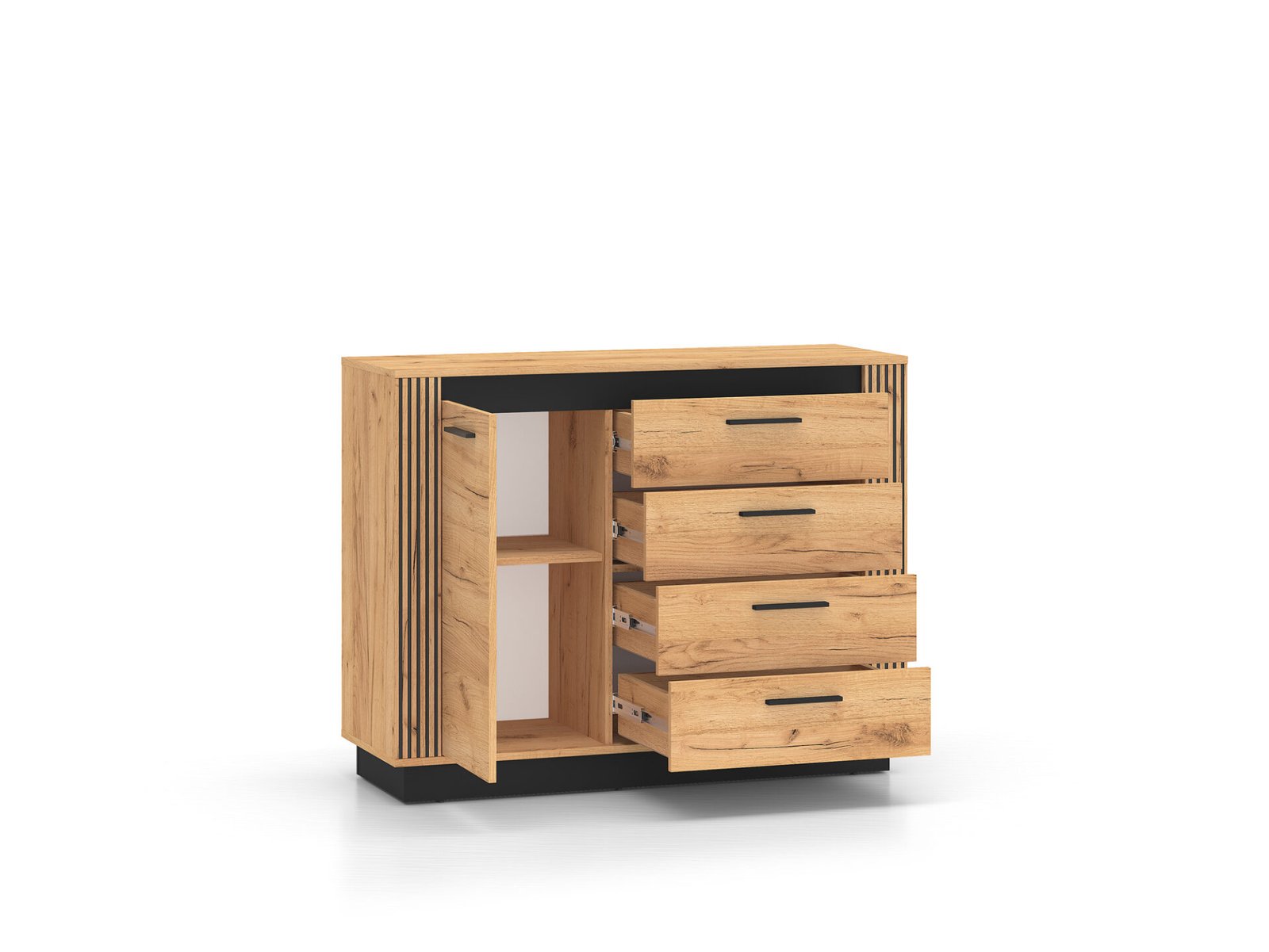 URSO 07 craft gold/black chest of drawers 1D4S - Image 6