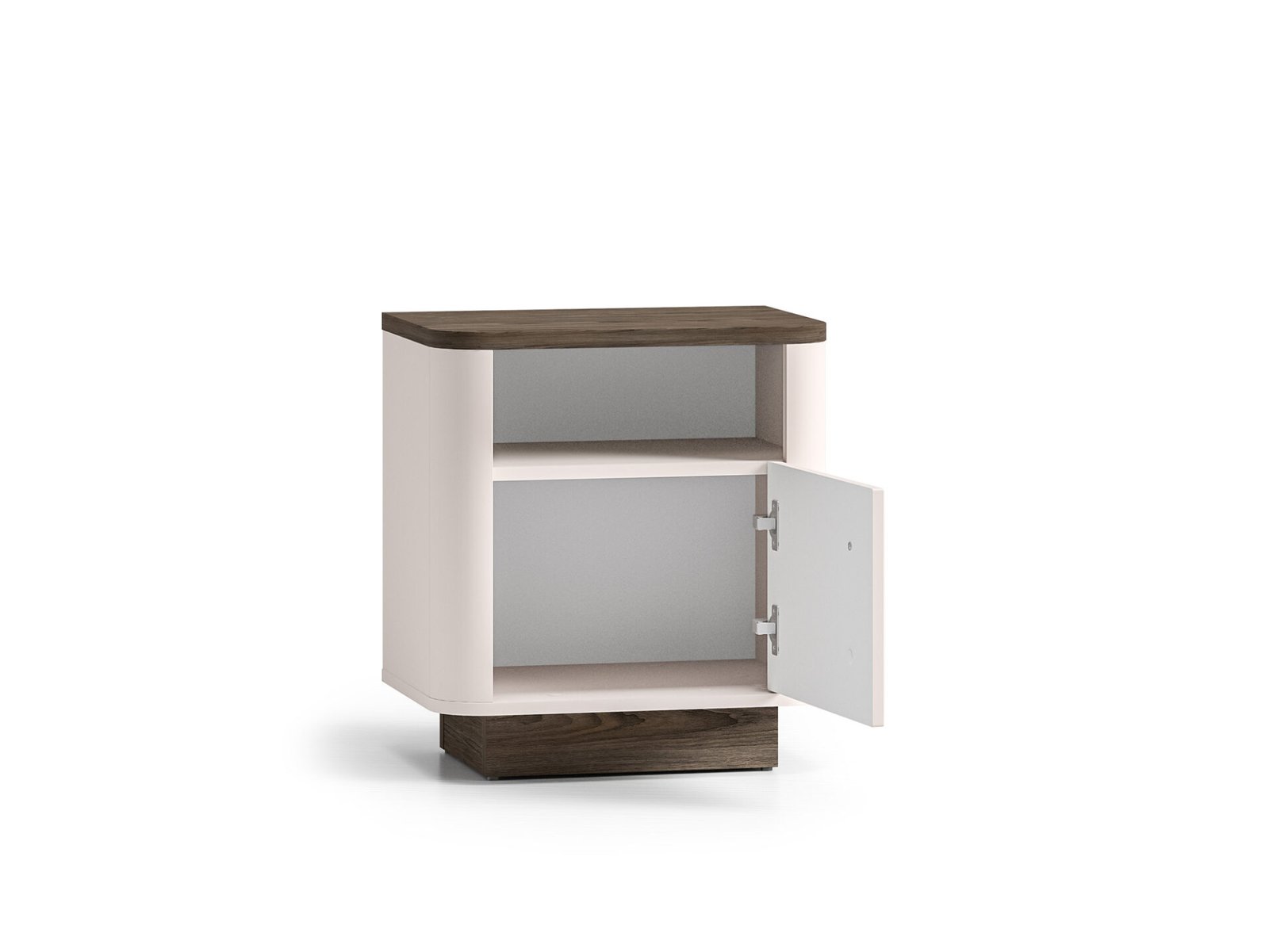 Vilavio 07 dark windmill oak / cashmere bedside table 1DL/P - Image 5
