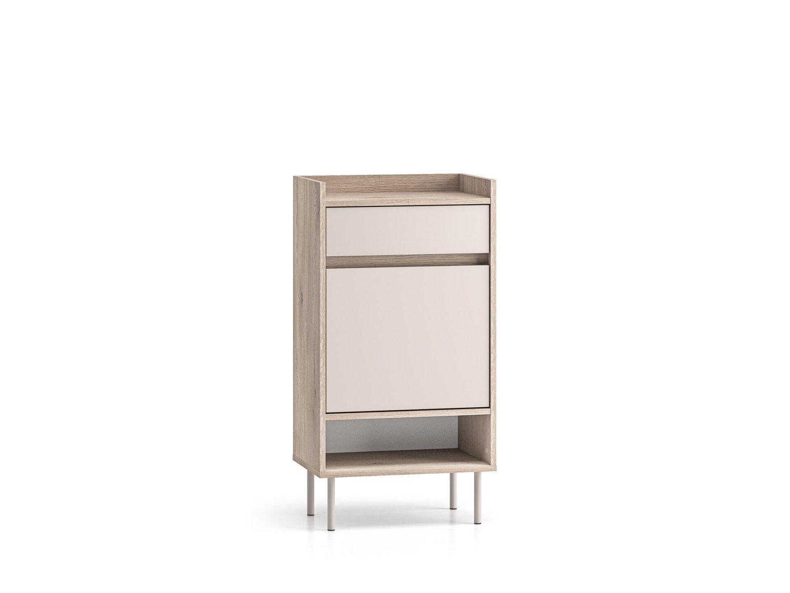 Voco 04 Cremona oak terracotta / cashmere - cabinet 1D1SL/P