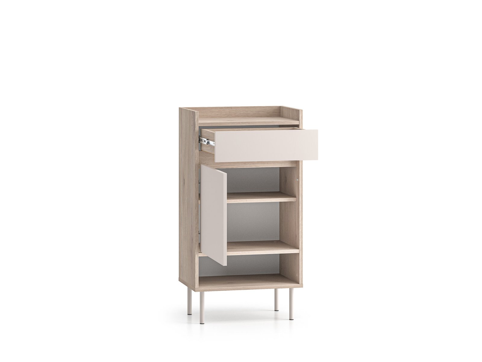 Voco 04 Cremona oak terracotta / cashmere - cabinet 1D1SL/P - Image 5