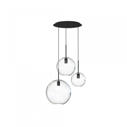Sphere-shaped hanging lamp
