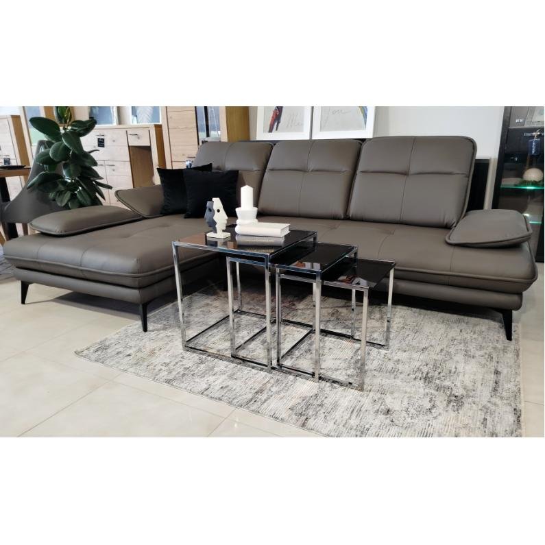 COMO corner sofa 195x290 Madras Punch Elephant