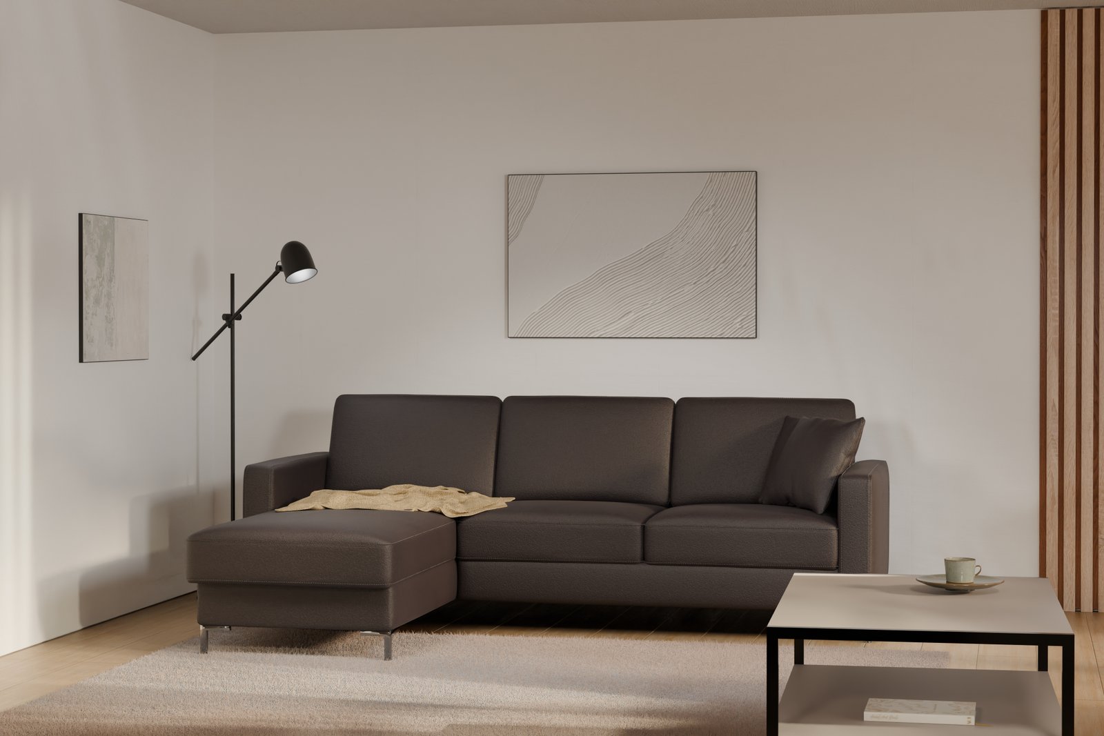 BASIC 2.5F-REC/BK Etap corner sofa - Image 11