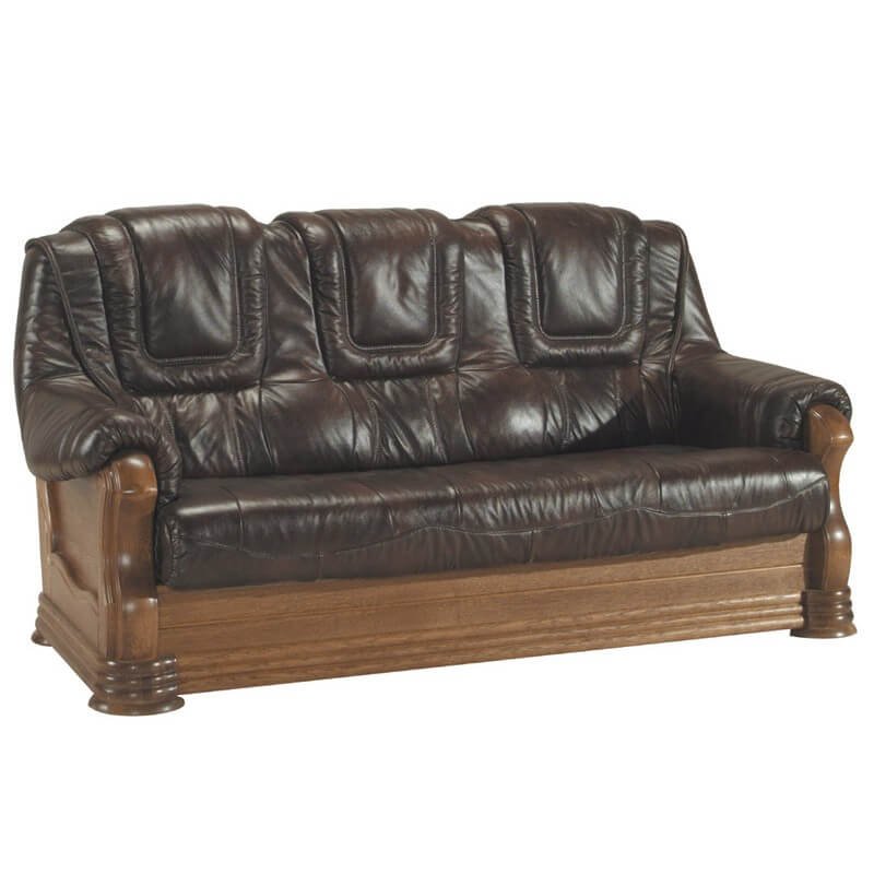 ANETA II leather sofa