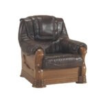 ANETA II leather armchair
