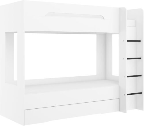 Children’s bunk bed for youth, 2 persons, 80×200, BLIN, white