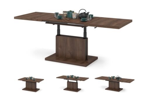 ASTON Brown Oak – MODERN EXTENDABLE LIFT BENCH