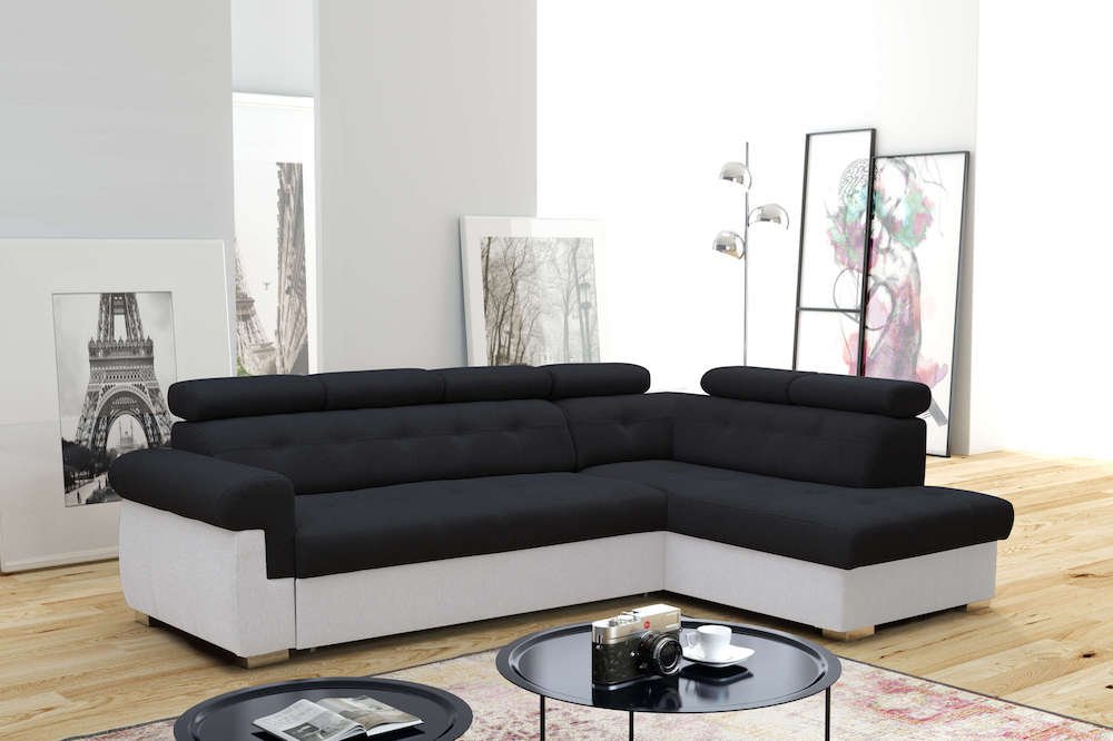 ATLANTA corner sofa, leather, 190x280 - Image 9