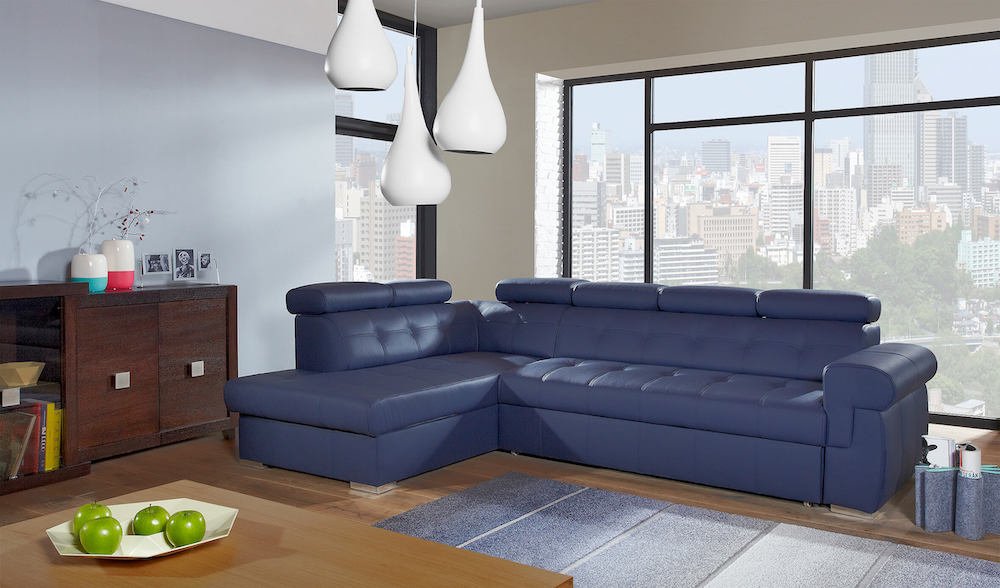 ATLANTA corner sofa, leather, 190x280 - Image 13