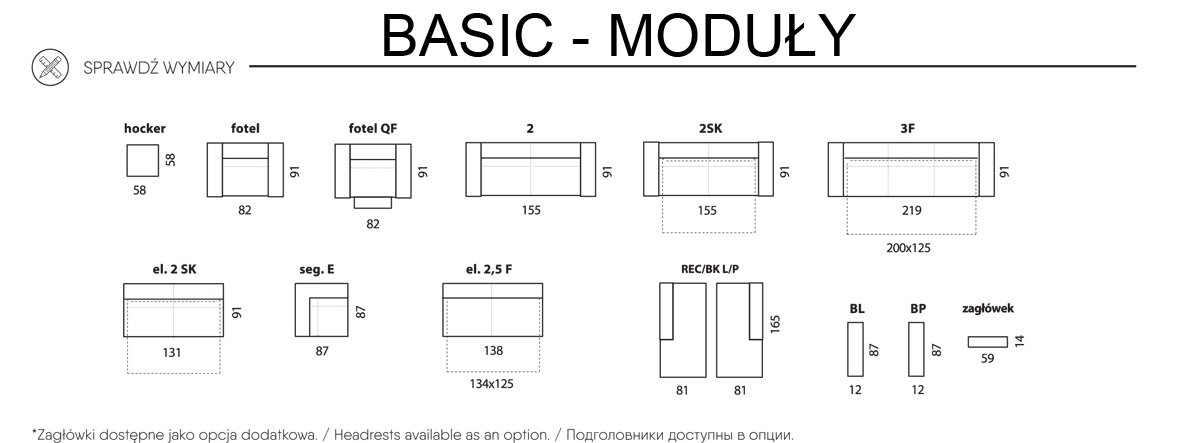 BASIC 2.5F-REC/BK Etap corner sofa - Image 14