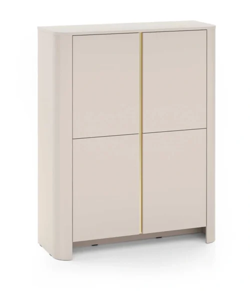 Chest of drawers with cabinets Bari cashmere K103