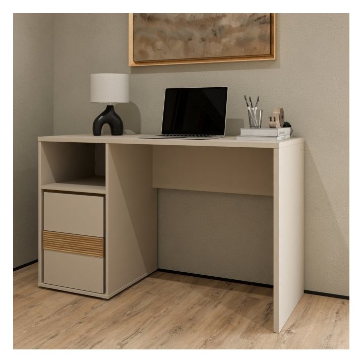 Wexlin Beige/Oak Mauvella Forte Desk - Image 7