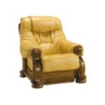 CEZAR I leather armchair