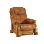 CEZAR II armchair with fabric