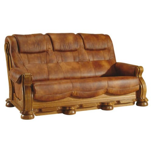 CEZAR II leather sofa