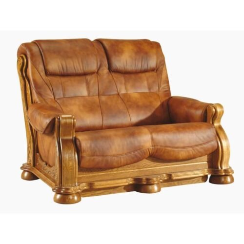 CEZAR II leather sofa