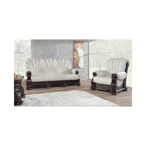 CEZAR III leather sofa