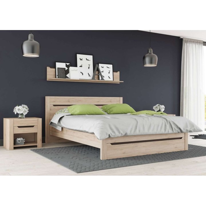 Bed 160 cm Desjo Type 53 Szynaka Furniture - Image 5