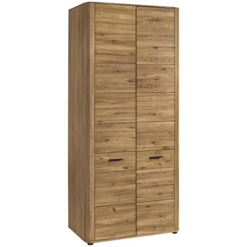 Two-door wardrobe made of solid oak - MONACO MONA.090.14 Honey oak