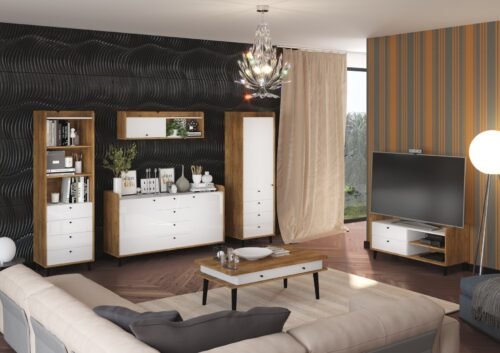 DOLCE furniture #3 living room set with wall cabinet