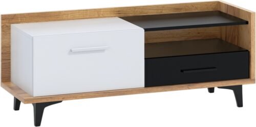 BOX 08 furniture, small chest of drawers, table, TV cabinet with drawer, handicraft supplies, white, black