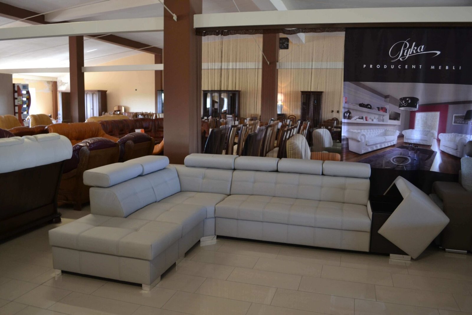 ETNA II corner sofa, leather, 250x280 - Image 6