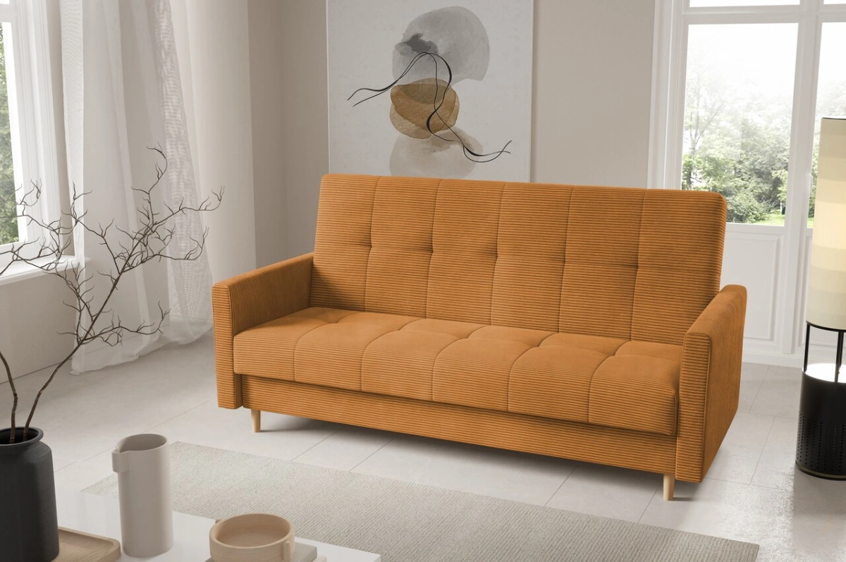 Fioro fold-out sofa with sides - Image 4