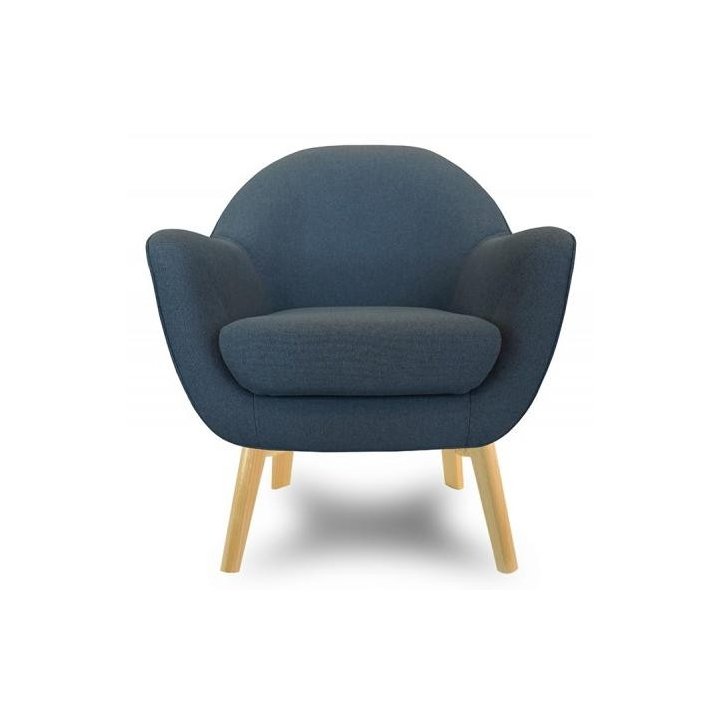 MIRA armchair with wooden legs Bydgoskie Meble