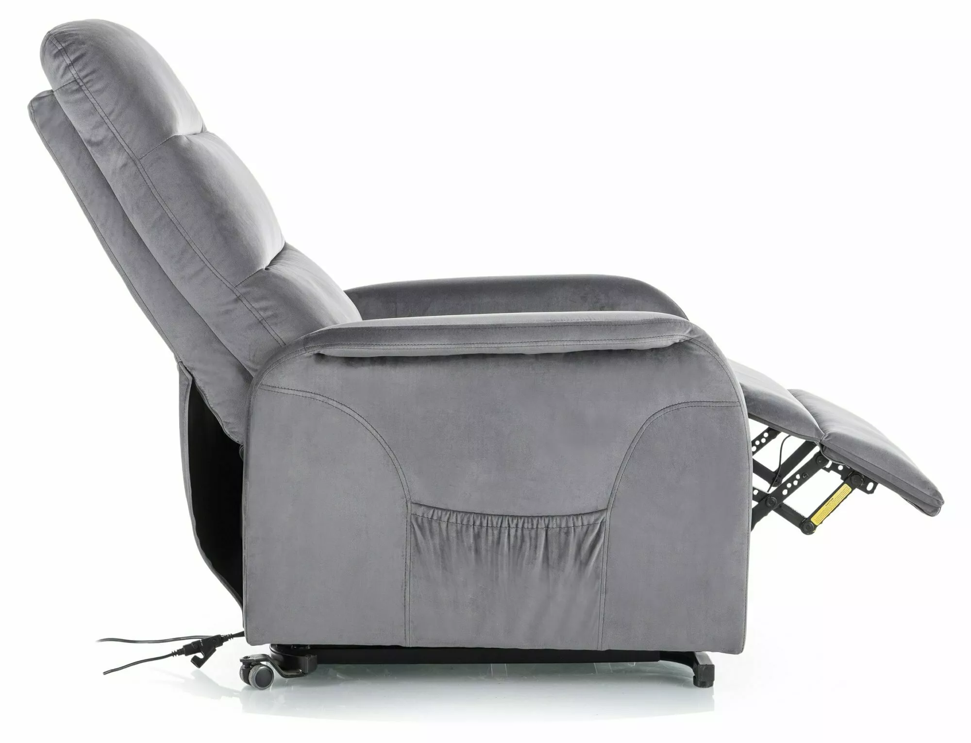 Jupiter M velvet reclining armchair JUPITERMVSZ - Image 4