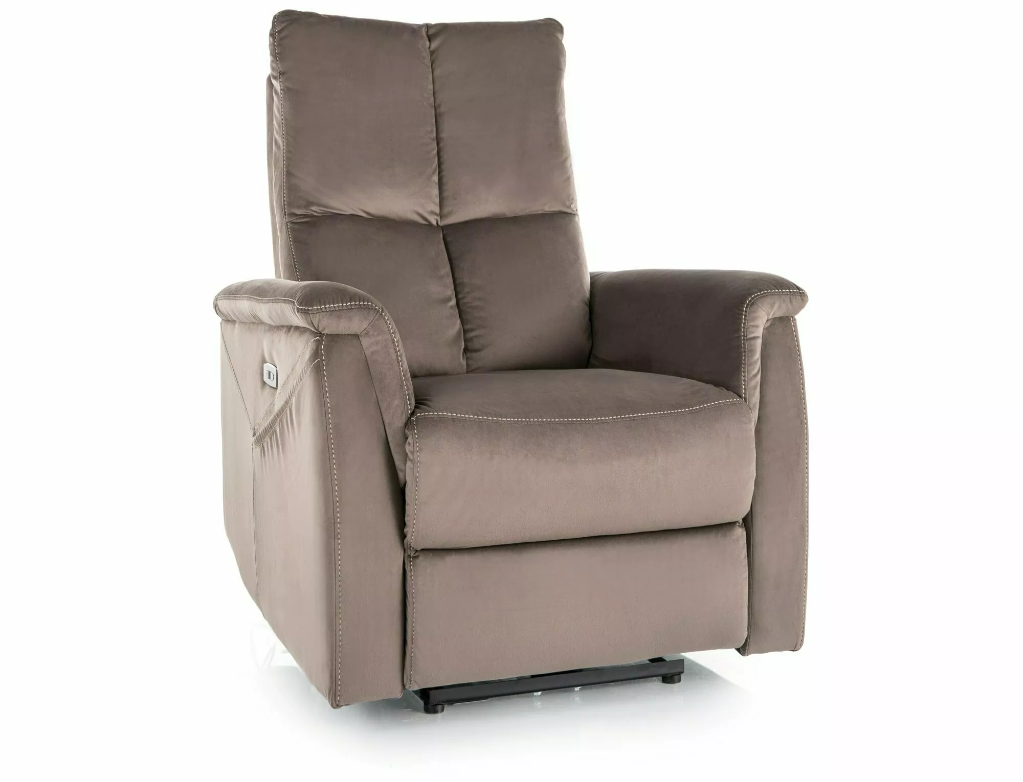 Neptun M velvet reclining armchair NEPTUNMVCA - Image 4