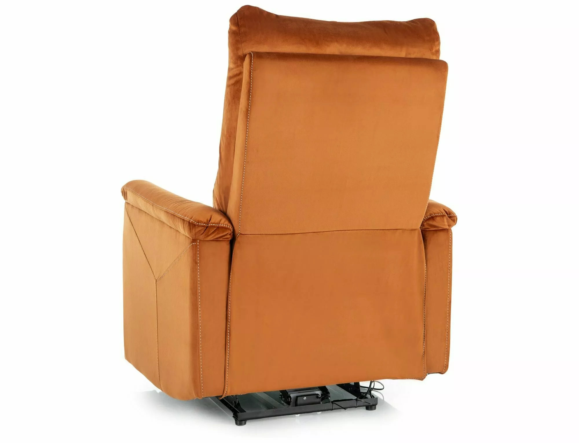 Neptun M Velvet armchair with massage function NEPTUNMVCY - Image 3