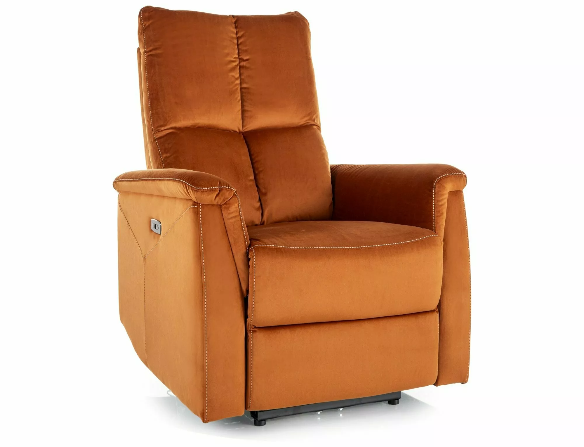 Neptun M Velvet armchair with massage function NEPTUNMVCY - Image 8