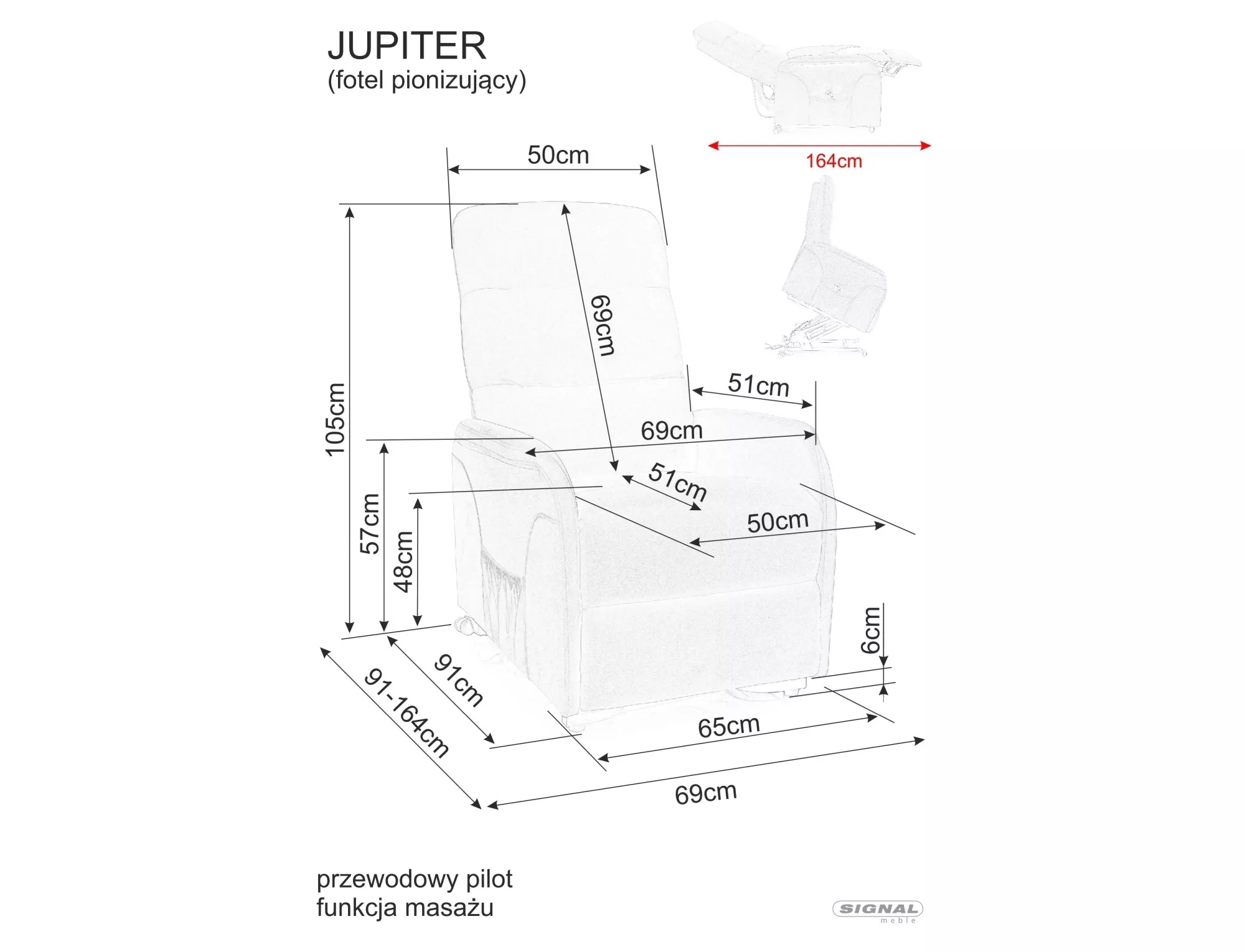 Jupiter M velvet reclining armchair JUPITERMVCA - Image 6