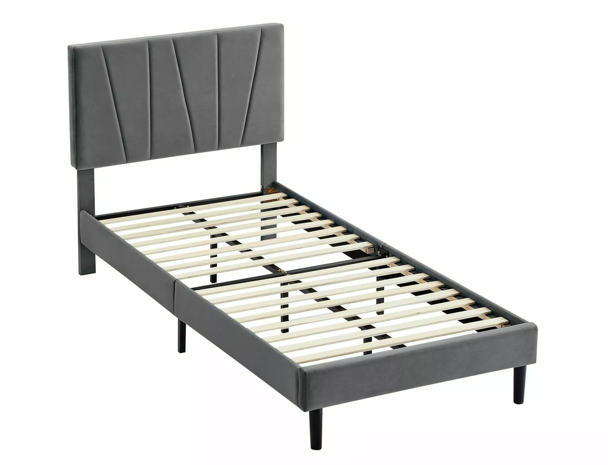 Savana velvet bed SAVANAV90SZ - Image 4