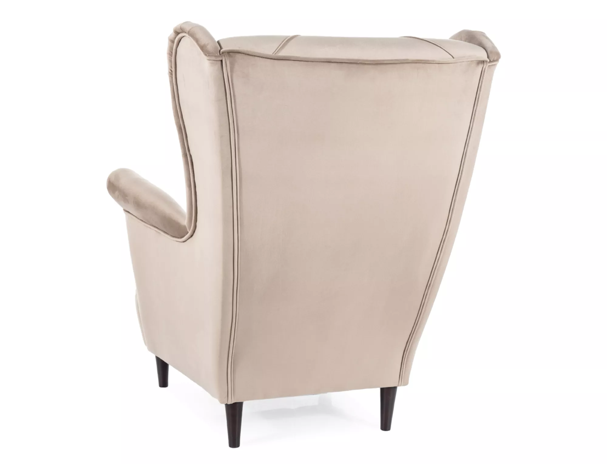 Women's velvet armchair LADYV40 - Image 2