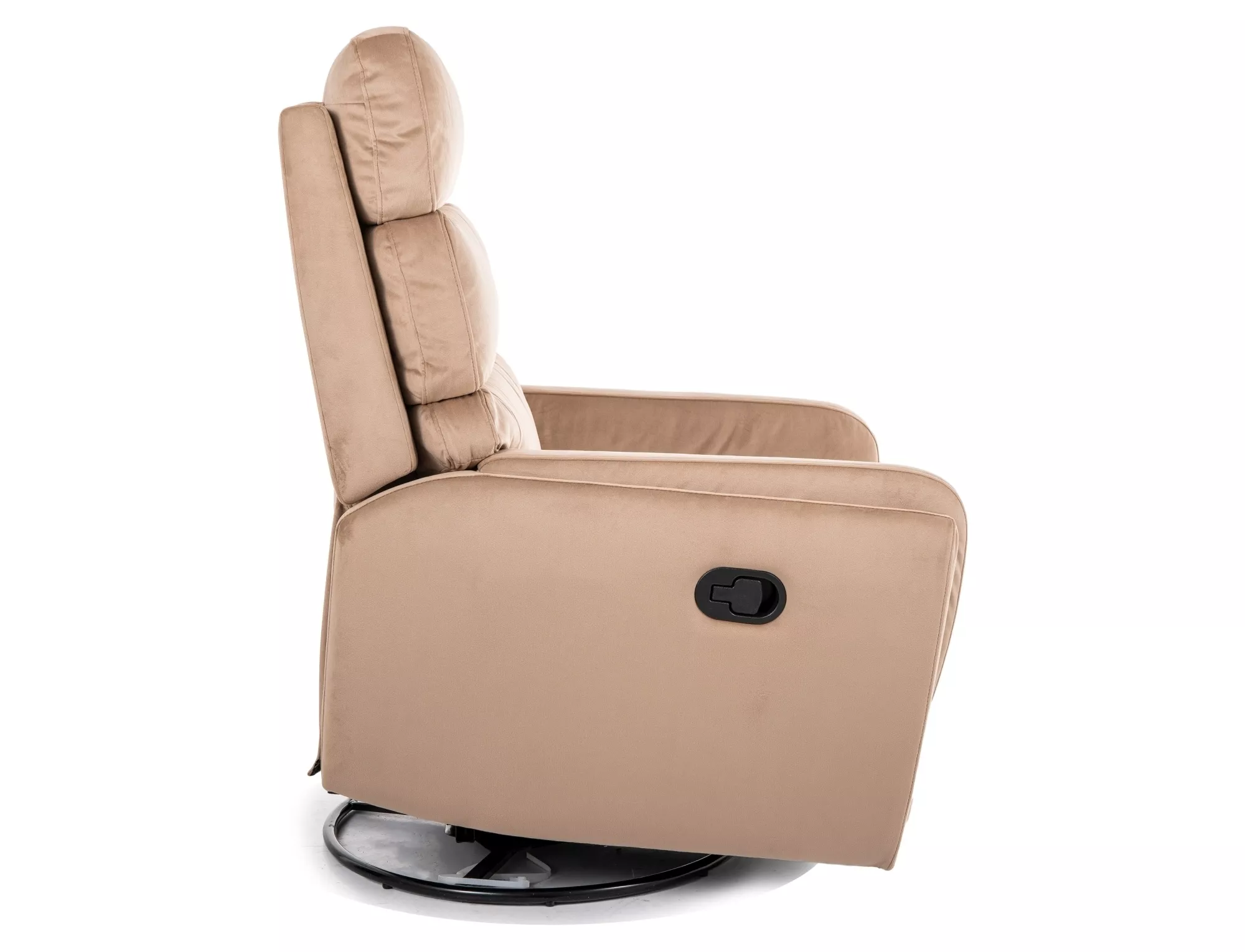 Argos velvet reclining armchair ARGOSVBE - Image 2
