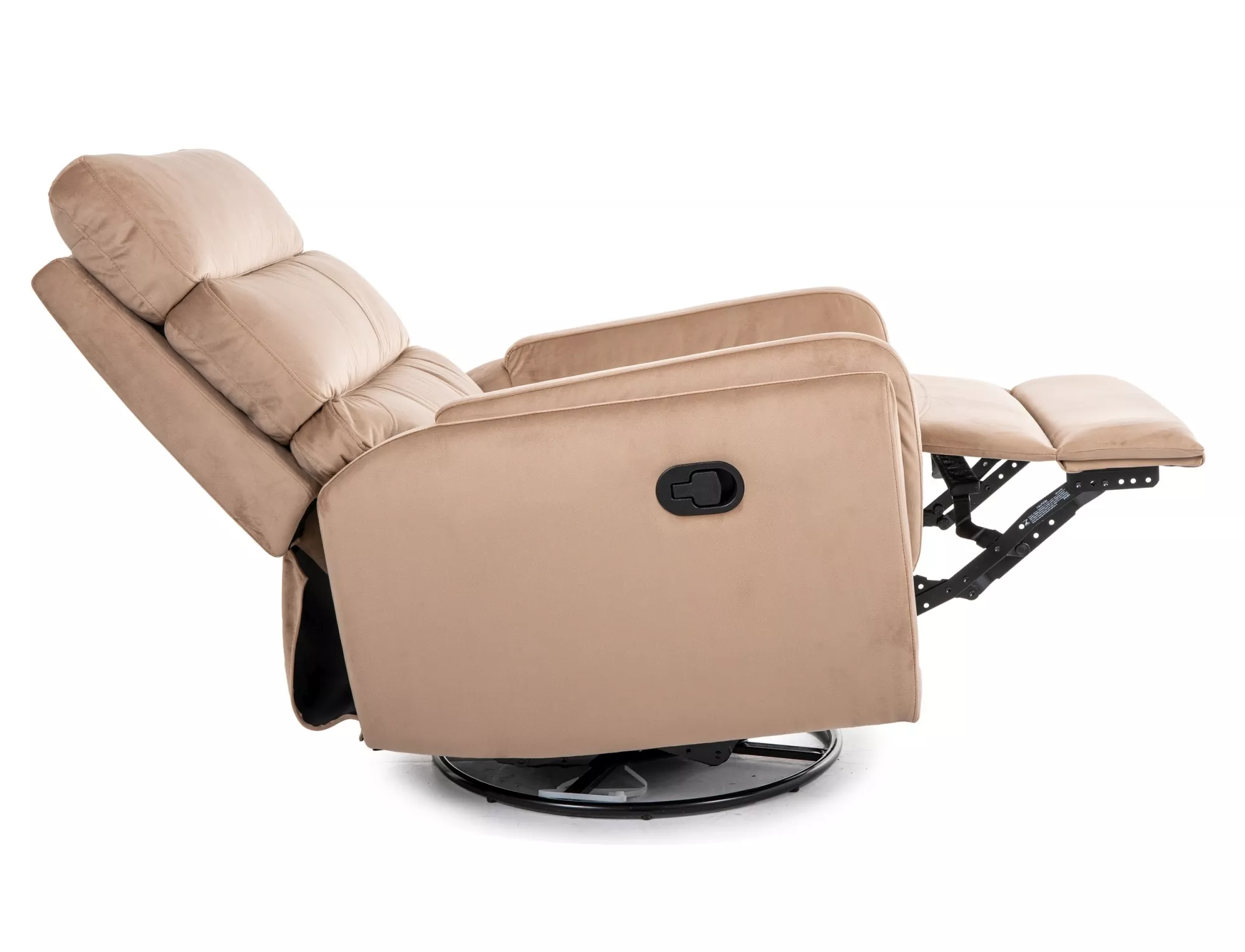 Argos velvet reclining armchair ARGOSVBE - Image 3