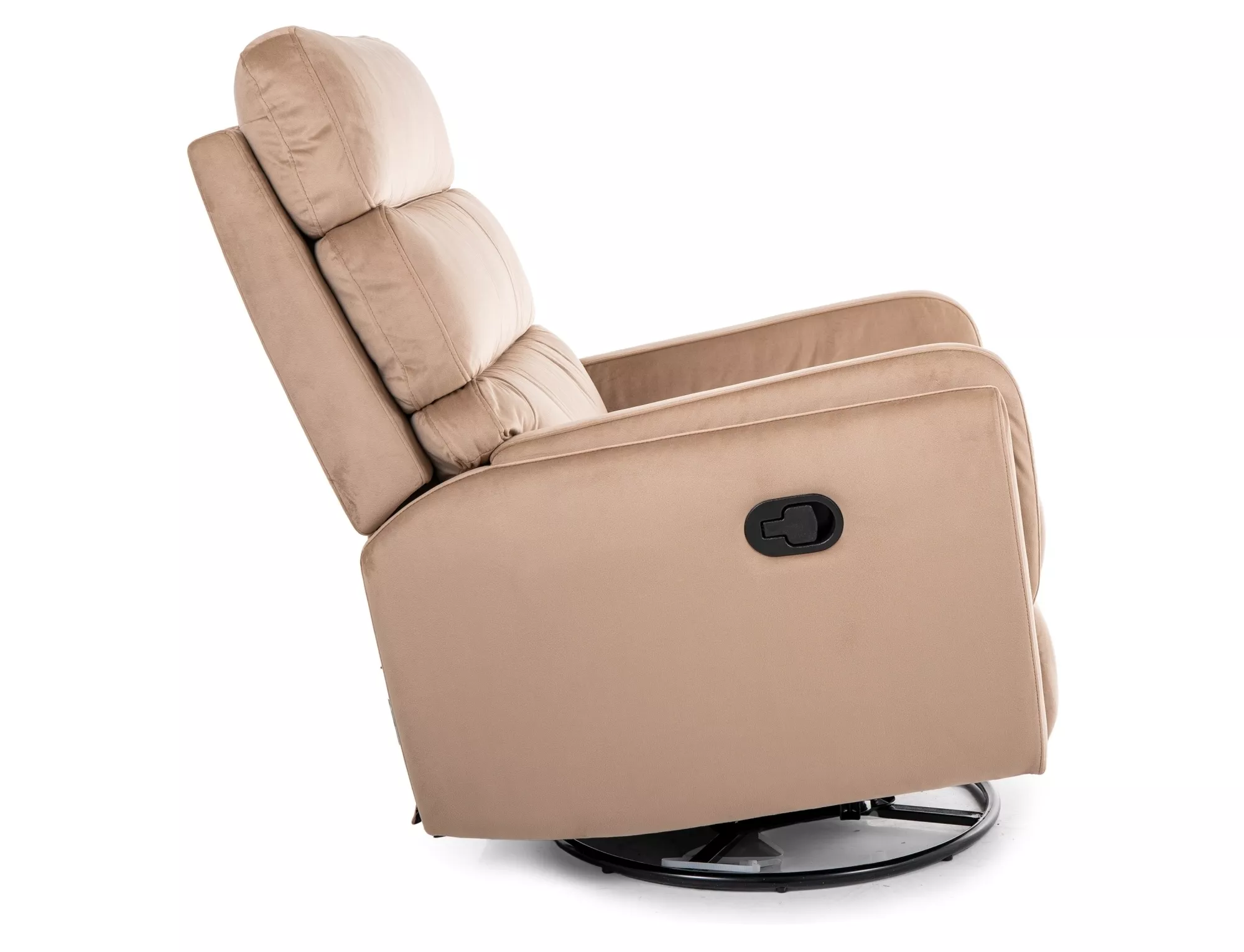 Argos velvet reclining armchair ARGOSVBE - Image 5