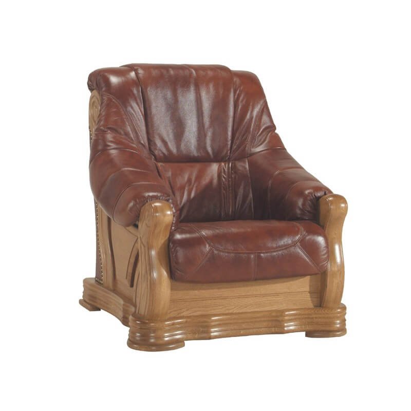 FRYDERYK I leather armchair