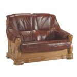 FRYDERYK I Leather sofa