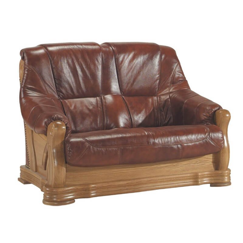 FRYDERYK I Leather sofa