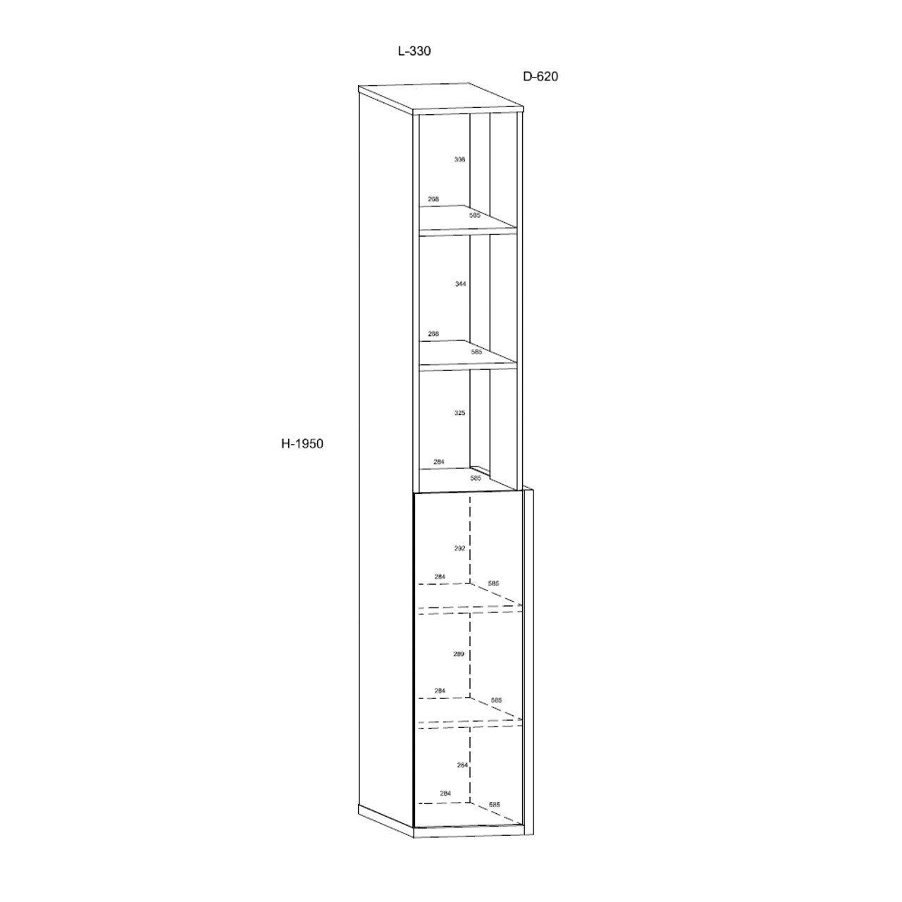 HEY _06 furniture cabinet extension 33 - Image 6
