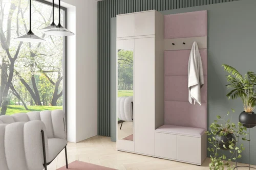 Bianko soft wardrobe, version 4