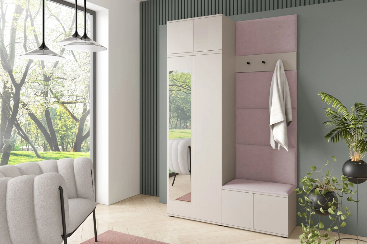 Bianko soft wardrobe, version 4