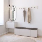 Bianko wardrobe with seats, version 8